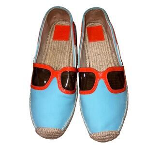 TORY BURCH Sunny Espadrille Slip-On in Jewel Oasis     Size: 10M